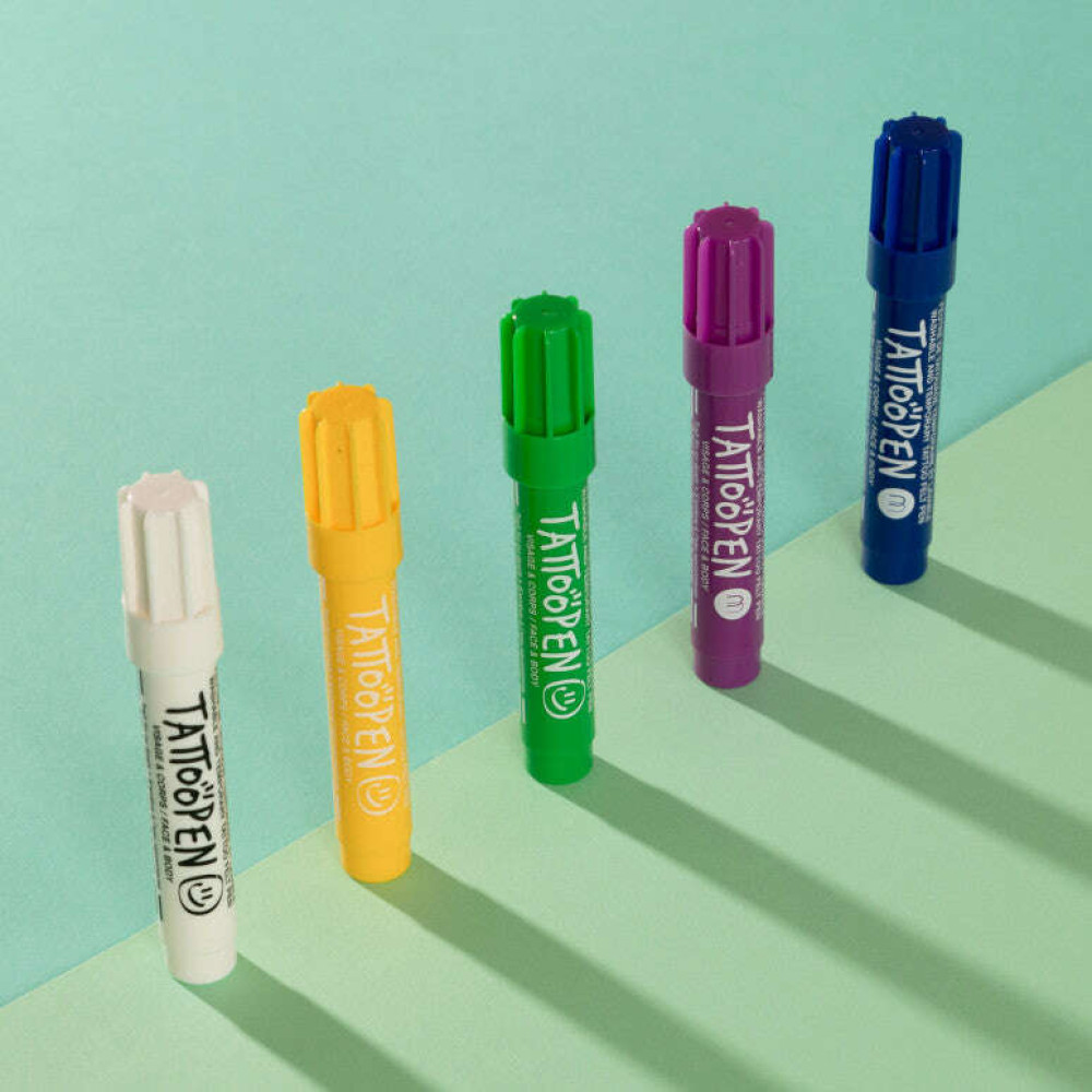 Nailmatic Μαρκαδόρος Δέρματος Tattoopen (Σκούρο Μπλε)