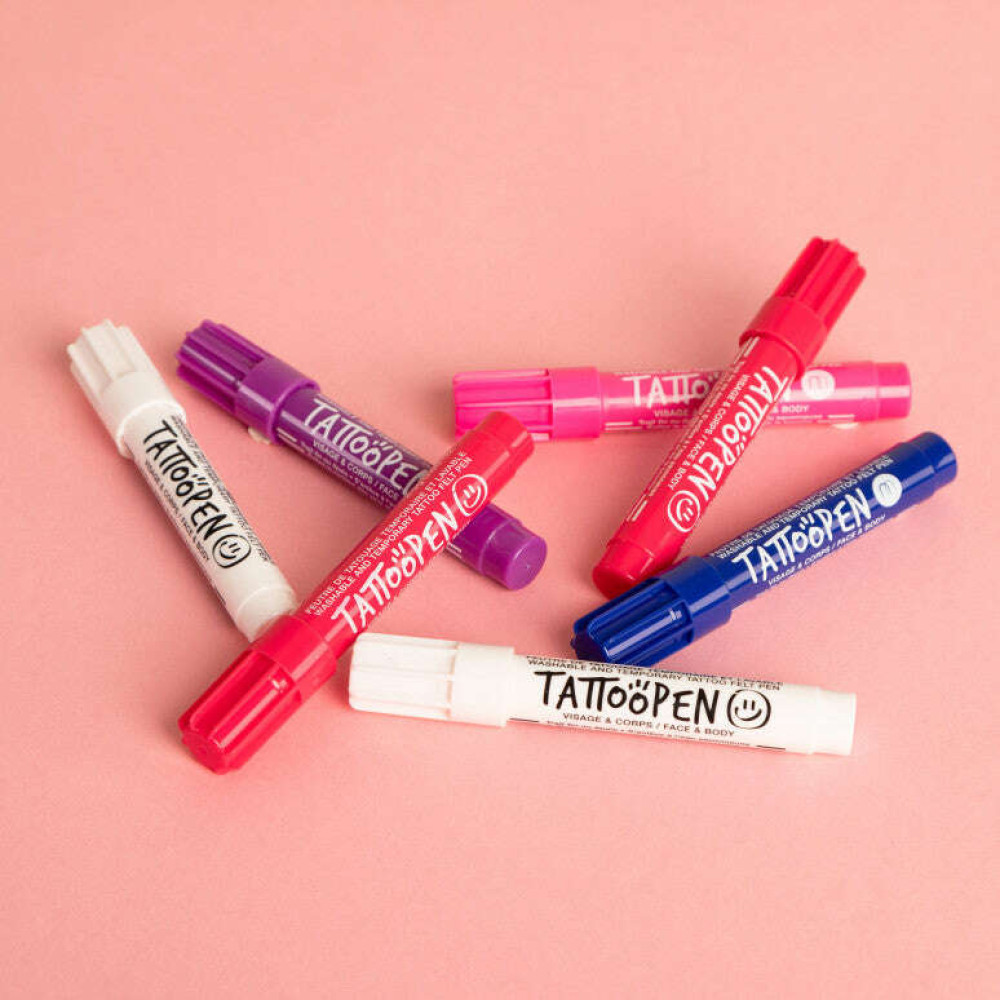 Nailmatic Μαρκαδόρος Δέρματος Tattoopen (Σκούρο Μπλε)
