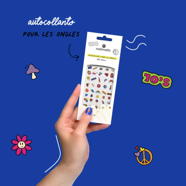 Nailmatic Σετ 55 Αυτοκόλλητα Νυχιών Rock