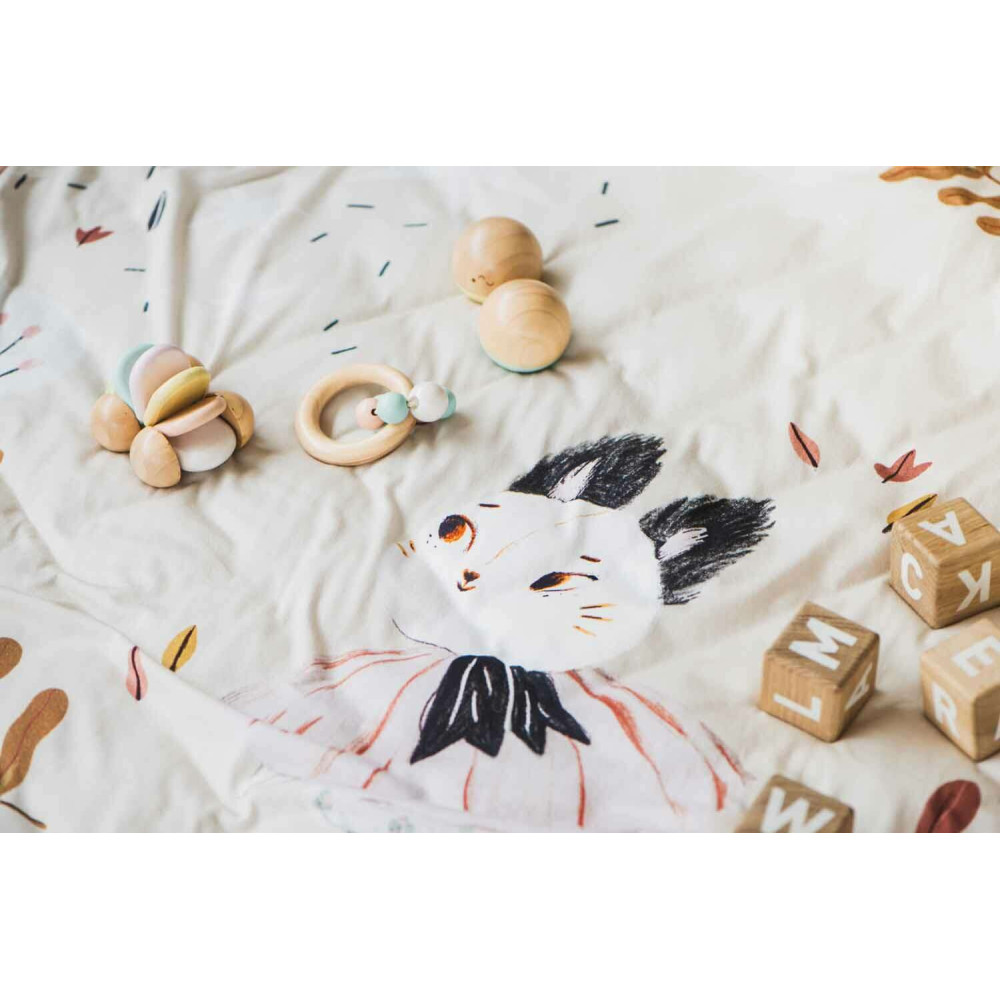 Play & Go Στρώμα Παιχνιδιού Μαλακό - Τσάντα 2 σε 1. Moulin Roty Apres la Pluie 