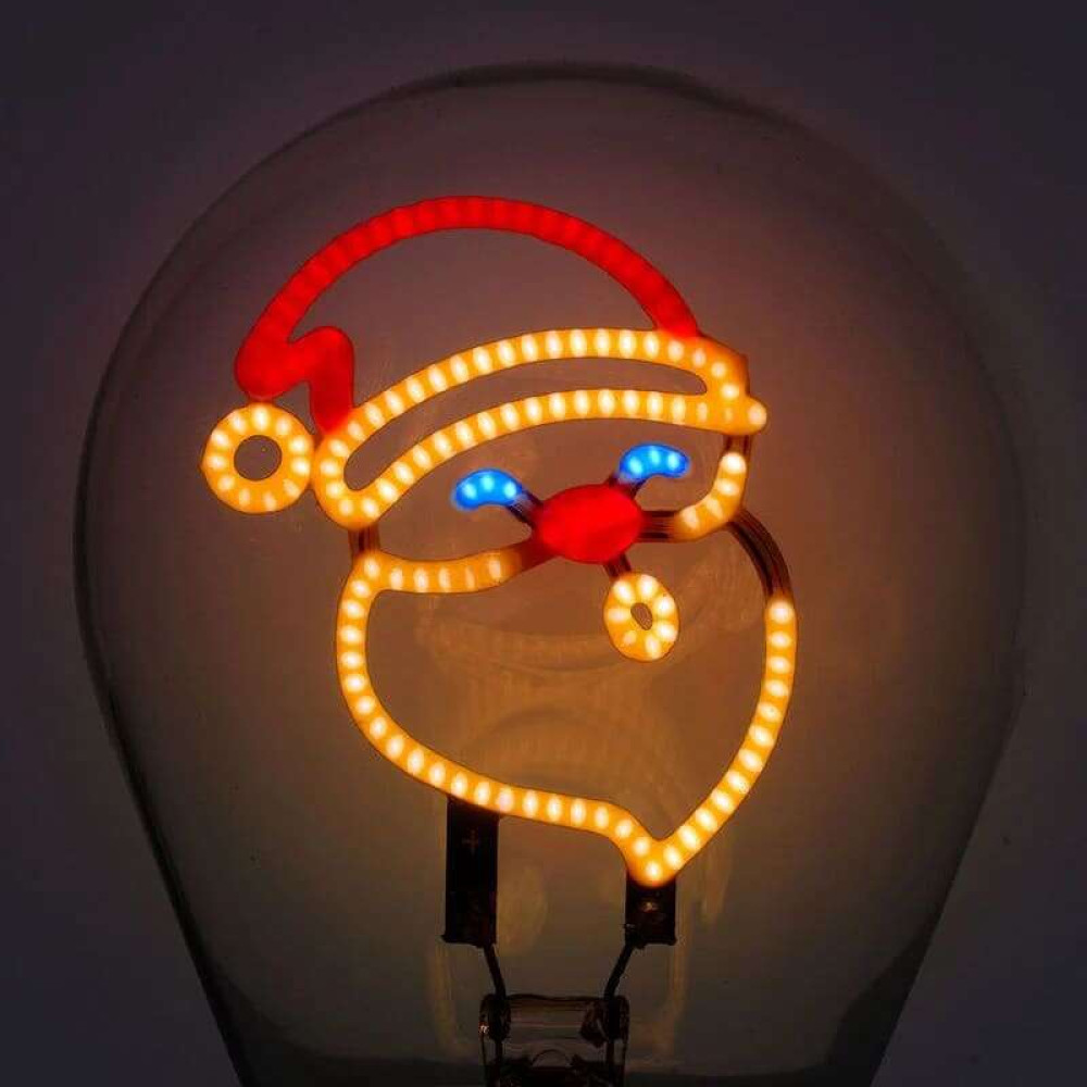 Legami Επιτραπέζιο φωτιστικό σε σχήμα λαμπτήρα - Bulb Fiction (Άγιος Βασίλης)
