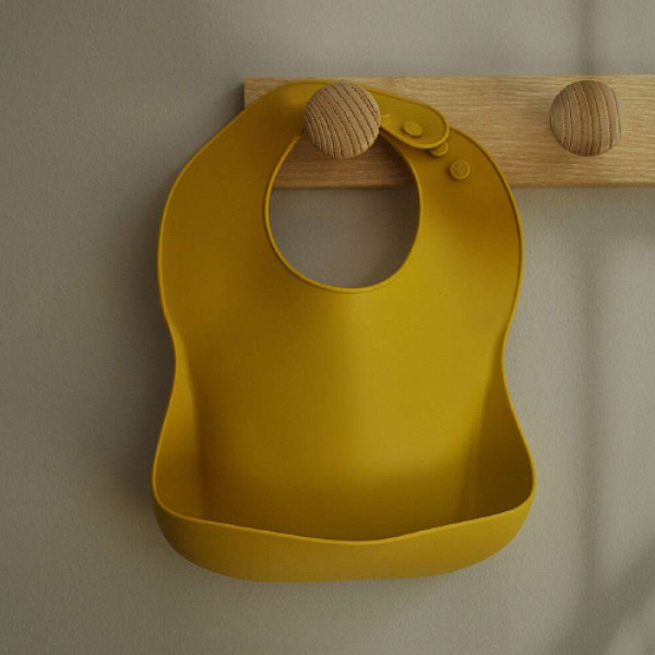 Nok Nok Σαλιάρα Σιλικόνης Nino (Curry)