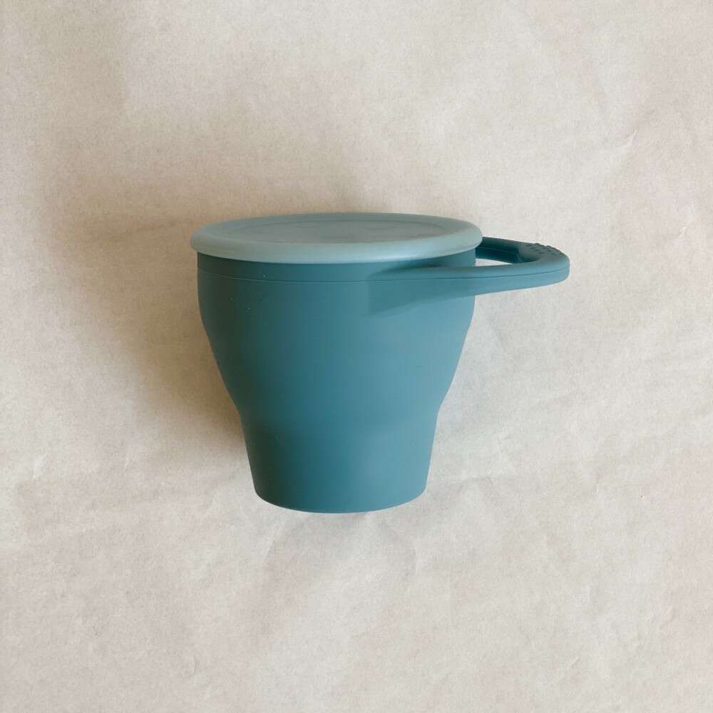 NokNok Αναδιπλούμενο Μπολάκι για Σνακ (Smoke Blue)