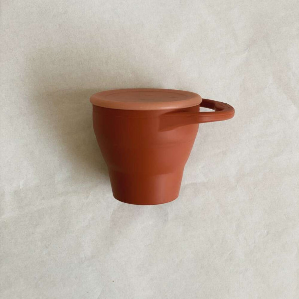 Nok Nok Αναδιπλούμενο Μπολάκι για Σνακ (Rust)