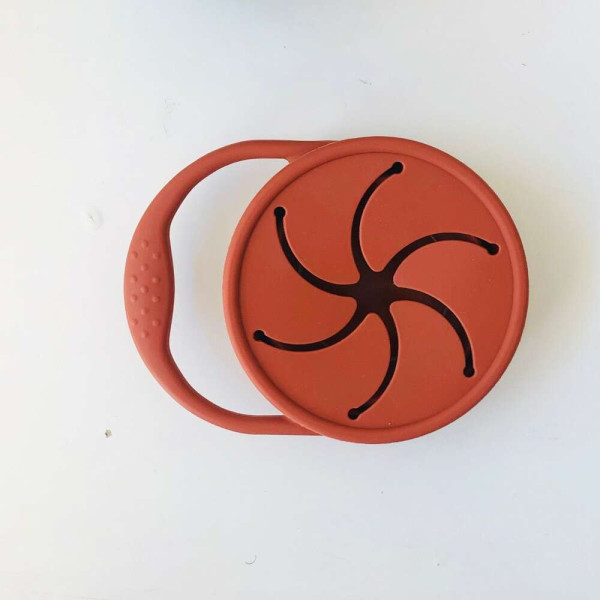 Nok Nok Αναδιπλούμενο Μπολάκι για Σνακ (Rust)