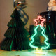 Legami Neon-Effect LED Sign - It's A Sign Xmas Tree