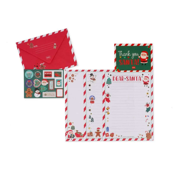 Legami Santa Claus Letter Kit  - Γράμμα για τον Άγιο Βασίλη