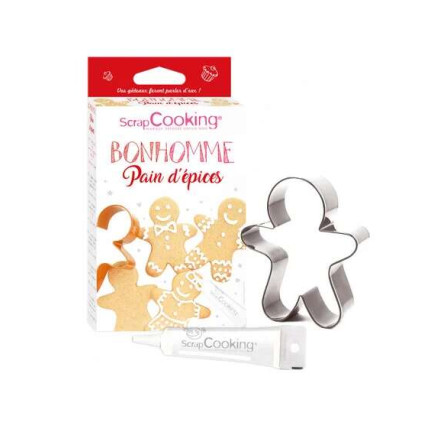 Scrap Cooking Σετ παρασκευής μπισκότων Gingerman