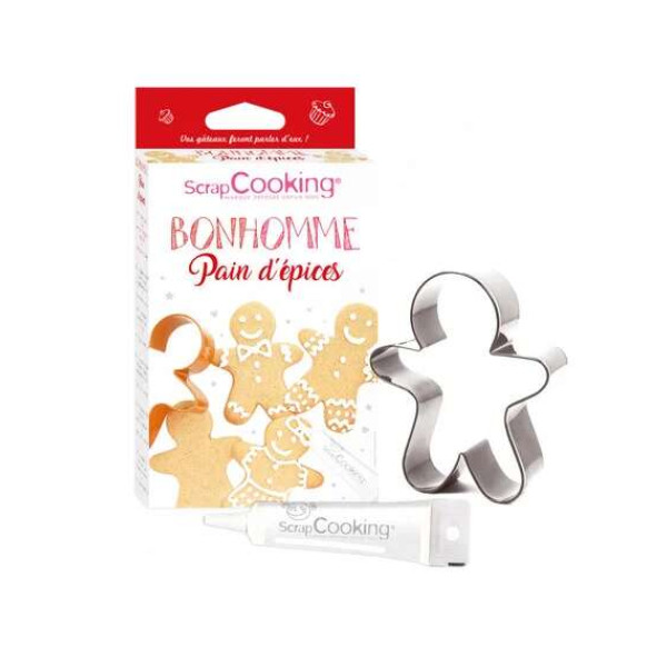 Scrap Cooking Σετ παρασκευής μπισκότων Gingerman