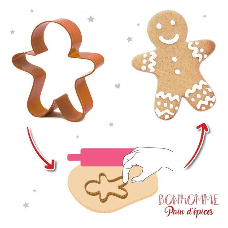 Scrap Cooking Σετ παρασκευής μπισκότων Gingerman
