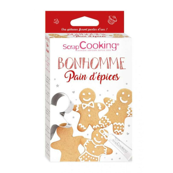 Scrap Cooking Σετ παρασκευής μπισκότων Gingerman