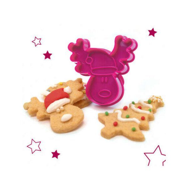 Scrap Cooking Kουπάτ Σιλικόνης με Γιορτινά Σχέδια (4τμχ)