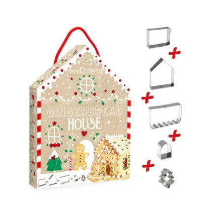 Scrap Cooking Κιτ παρασκευής για σπιτάκι Gingerbread
