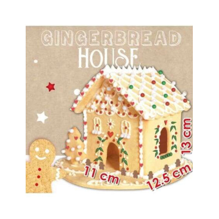 Scrap Cooking Κιτ παρασκευής για σπιτάκι Gingerbread