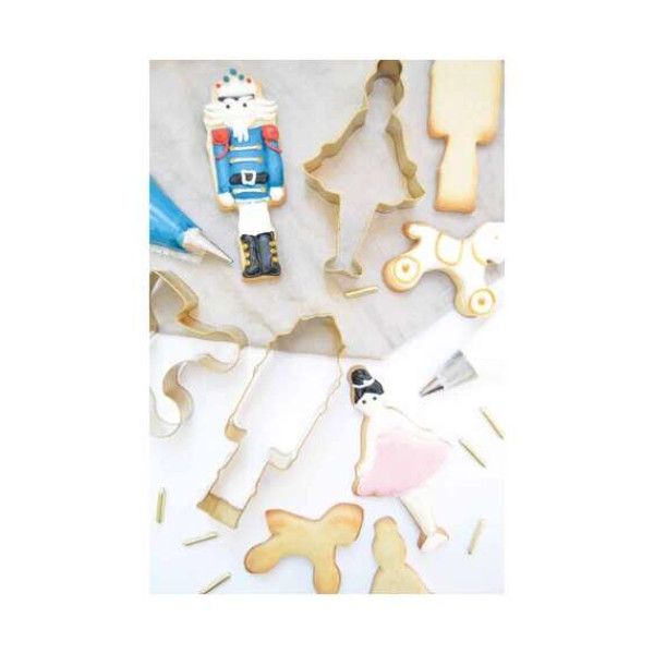 Scrap Cooking Σετ Κουπ-Πατ για μπισκότα 3τμχ (Kαρυοθραύστης -Mπαλαρίνα-Aλογάκι)