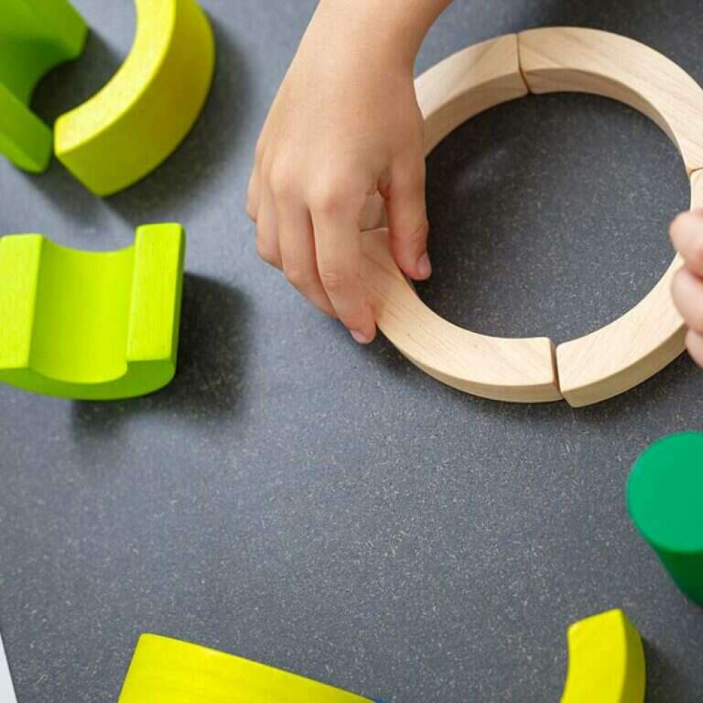 Καμπυλωτά τουβλάκια PlanToys 5382