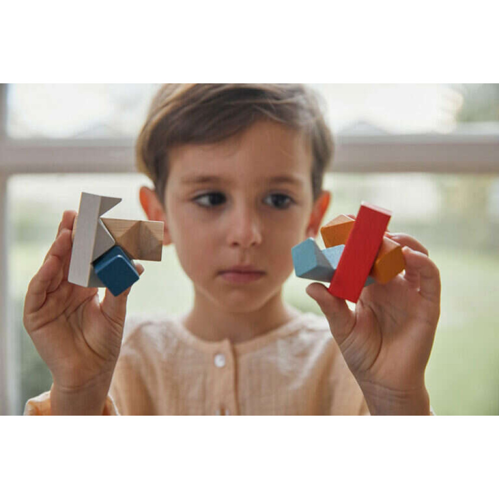 Παζλ με Ορθογώνια PlanToys 4652