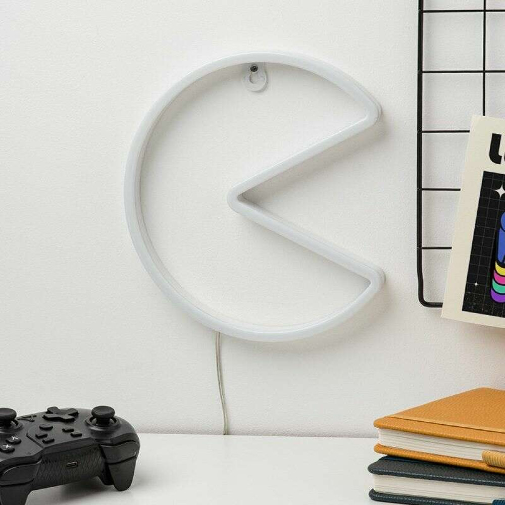 Paladone Pac Man Led Neon Επιτοίχιο Φωτιστικό (PP12624PMVN)