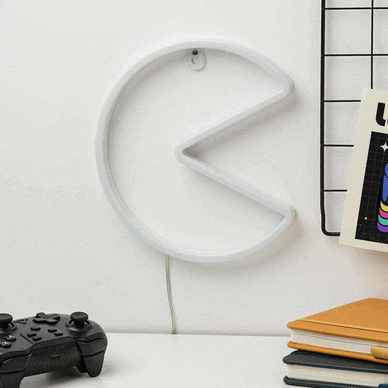 Paladone Pac Man Led Neon Επιτοίχιο Φωτιστικό (PP12624PMVN)
