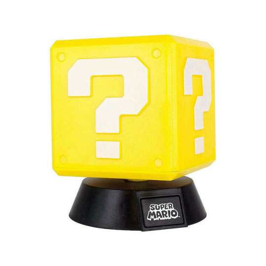 Paladone Super Mario Question Block 3D Led Neon Φωτιστικό (PP4371NNV2)