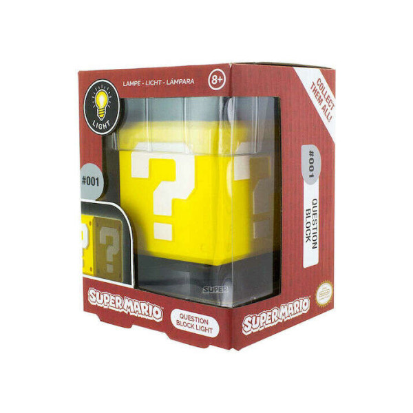 Paladone Super Mario Question Block 3D Led Neon Φωτιστικό (PP4371NNV2)