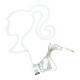 Paladone Barbie Led Neon Επιτοίχιο Φωτιστικό (PP12620BRVN)
