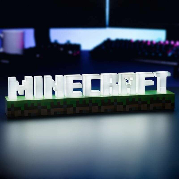 Paladone Minecraft Logo Led Neon Φωτιστικό (PP8759MCFV2)