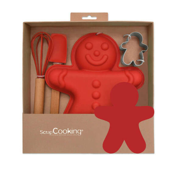Scrap Cooking Σετ ζαχαροπλαστικής για παιδιά "Gingerbread Man"