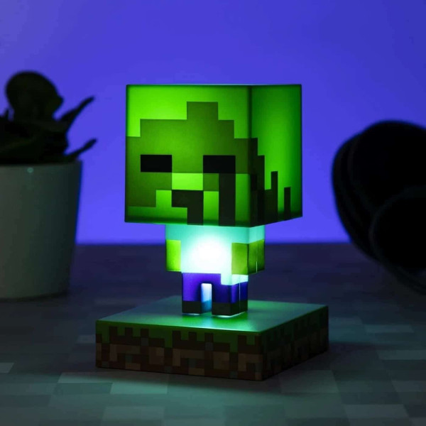 Paladone Minecraft Zombie Led Neon Φωτιστικό (PP6592MCFV2)