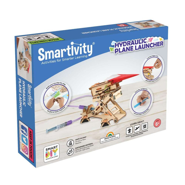 Smartivity DIY Κατασκευή Υδραυλικός Εκτοξευτής Αεροπλάνου