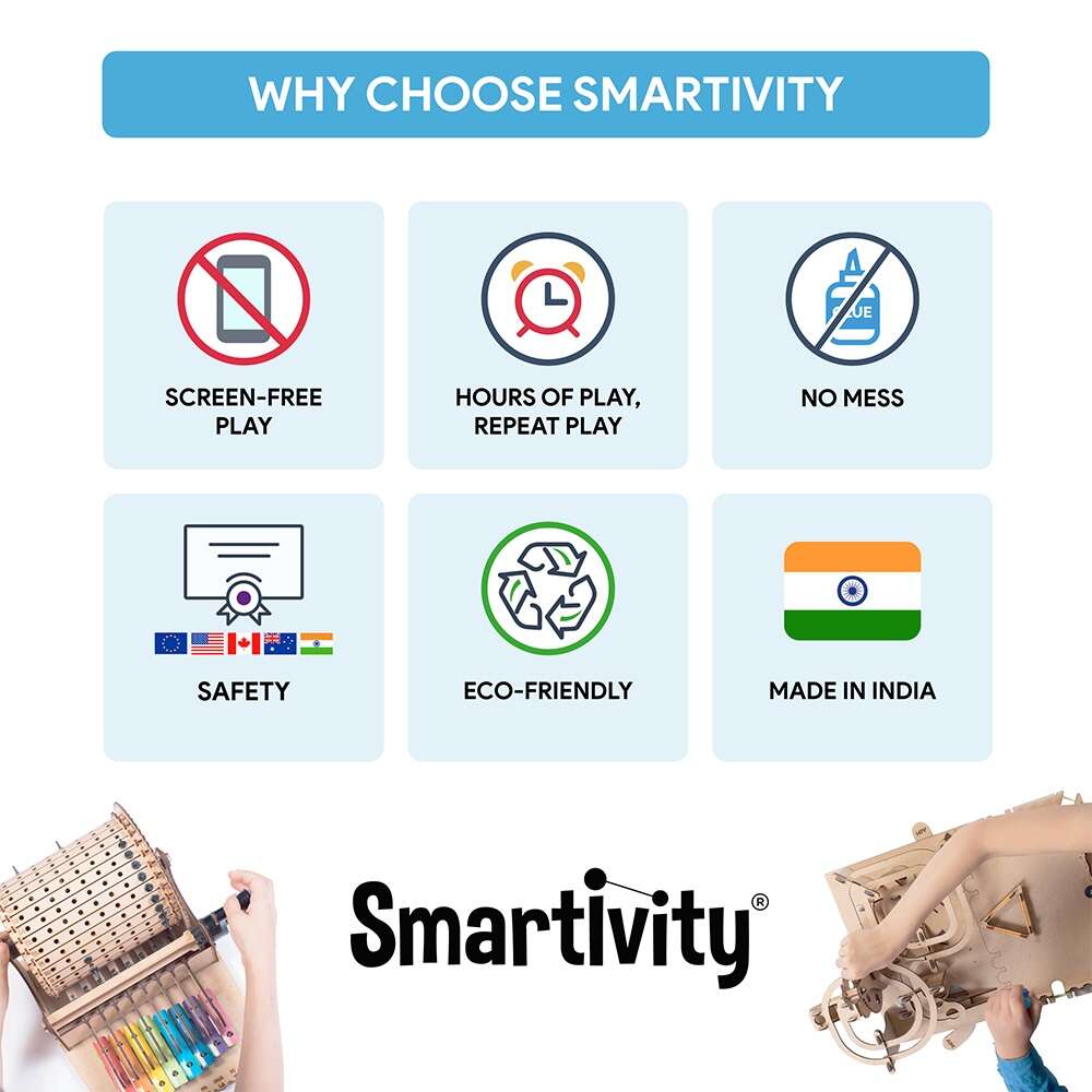Smartivity DIY Κατασκευή Υδραυλικός Εκτοξευτής Αεροπλάνου
