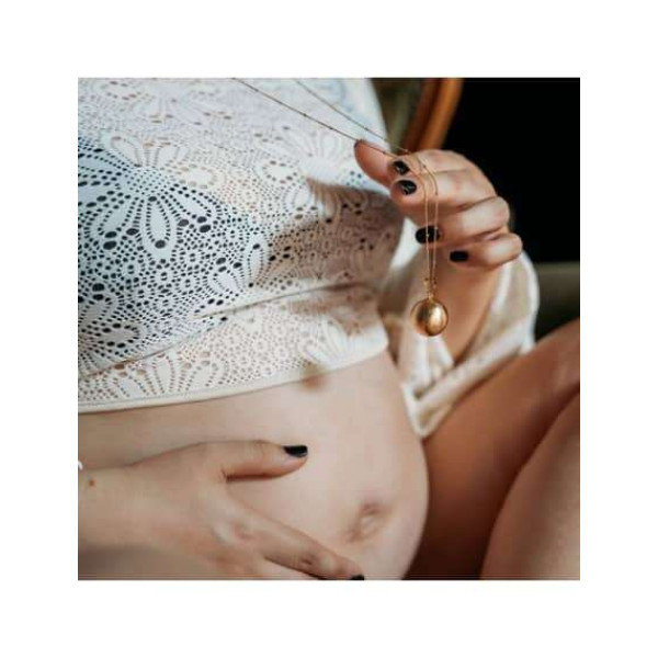 Bola Μελωδικό Μενταγιόν εγκυμοσύνης - Glitter πατουσάκια