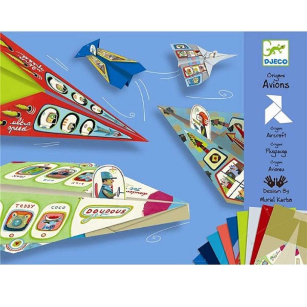 Djeco Οριγκάμι Κατασκευή Αεροπλάνα