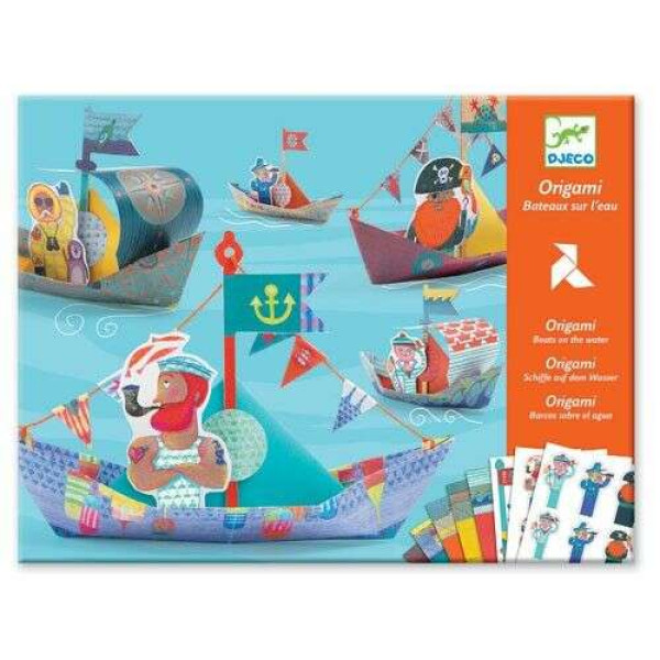 Djeco Οριγκάμι Κατασκευάζω Καραβάκια