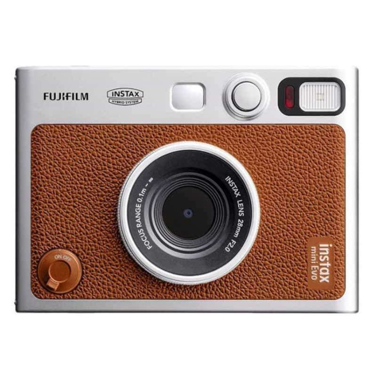 Fujifilm Instax Mini Evo Φωτογραφική Μηχανή (Brown)