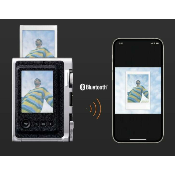 Fujifilm Instax Mini Evo Φωτογραφική Μηχανή (Black)