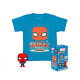 Φιγούρα Funko Pop! & Tee (Child): Marvel – Holiday Spiderman Vinyl Figure & T-Shirt (S)