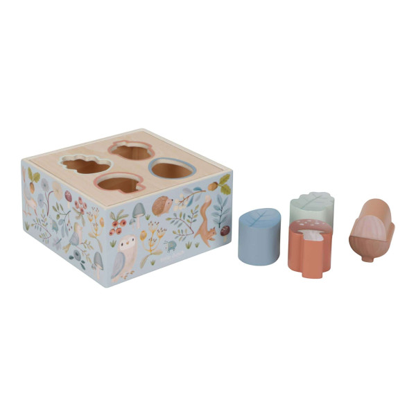 Little Dutch Ξύλινο Παιχνίδι Ταξινόμησης Σχημάτων Forest Friends FSC