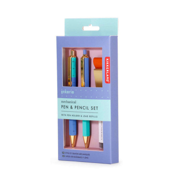 Kikkerland Inkerie Σετ Μηχανικό Μολύβι & Στυλό