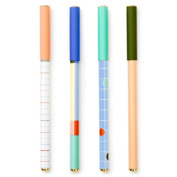 Kikkerland Inkerie Σετ με 4 Ballpoint Pens