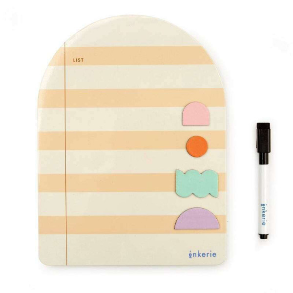 Kikkerland Inkerie Magnetic Dry Erase List Memo Board - Μαγνητικός Πίνακας (12 x 18 cm)