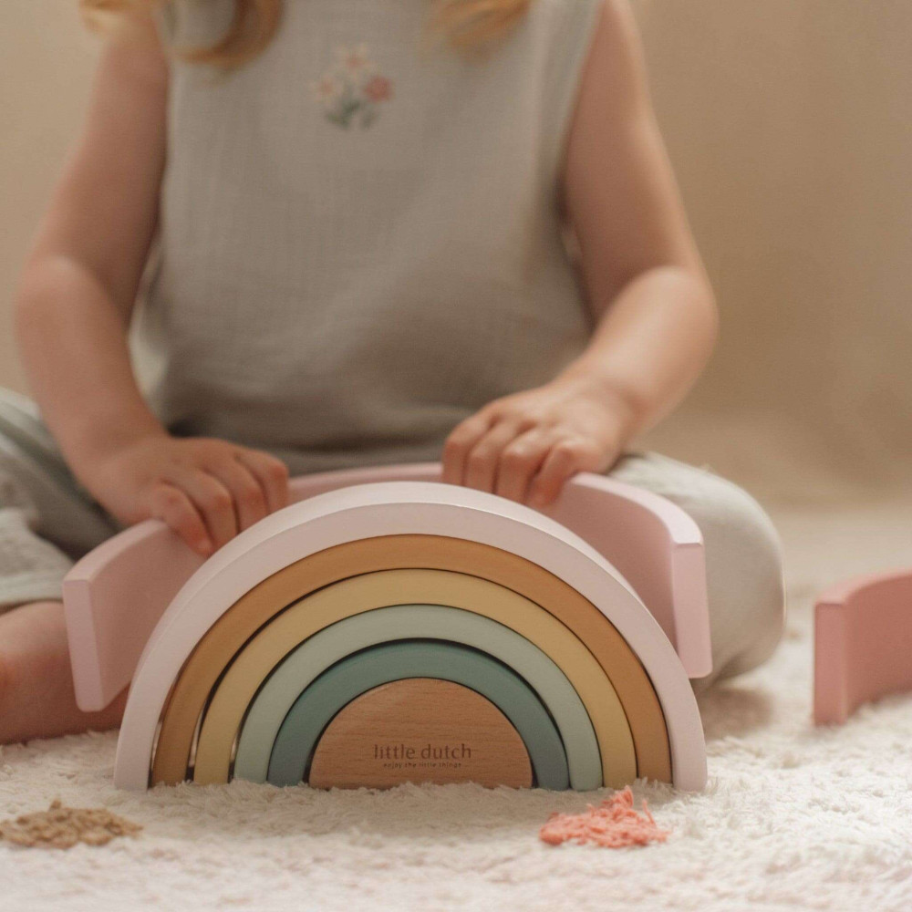 Little Dutch Ξύλινο Τρισδιάστατο Ουράνιο Τόξο Fairy Garden FSC