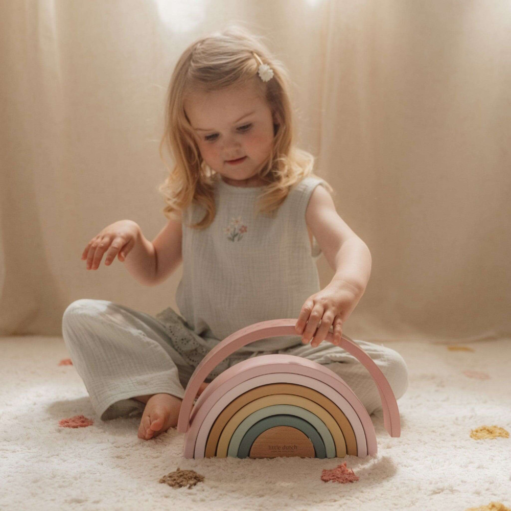 Little Dutch Ξύλινο Τρισδιάστατο Ουράνιο Τόξο Fairy Garden FSC