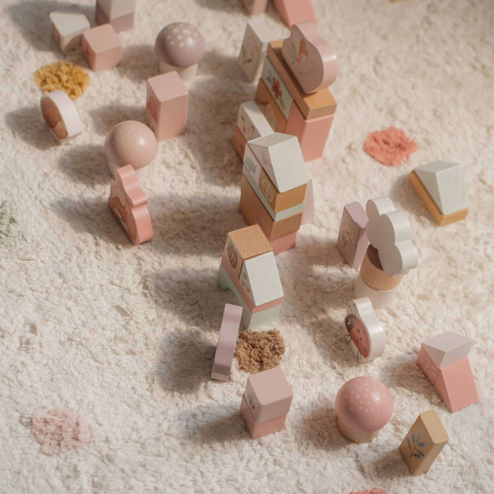 Little Dutch Σετ Ξύλινα Τουβλάκια Fairy Garden FSC