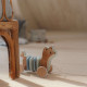Little Dutch  Ξύλινη Τρεχαλίτσα Κινούμενη Αλεπού Forest Friends FSC