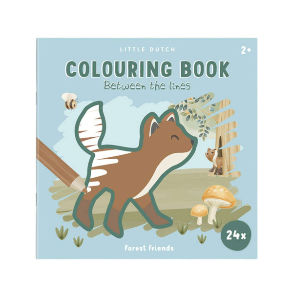 Little Dutch Βιβλίο Ζωγραφικής Forest Friends