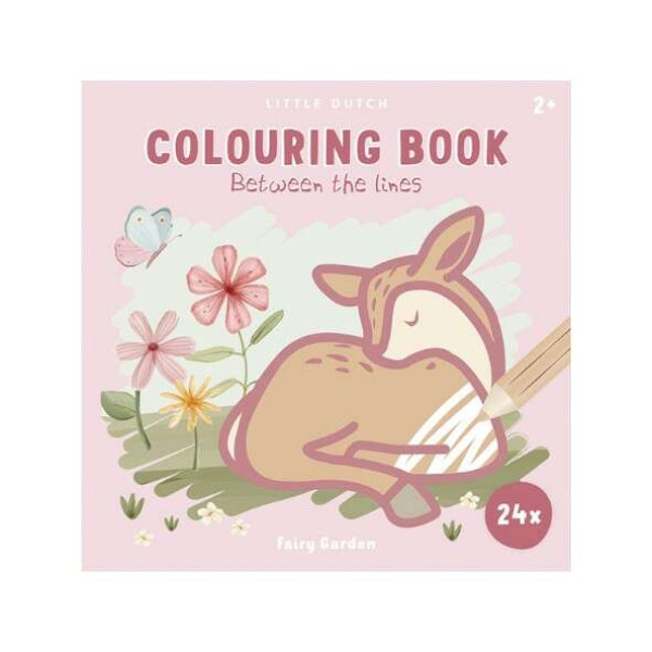 Little Dutch Βιβλίο Ζωγραφικής Fairy Garden