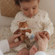 Little Dutch Υφασμάτινη Κουδουνίστρα Αλεπού με Κρίκο Forest Friends GRS
