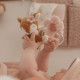Little Dutch Υφασμάτινη Κουδουνίστρα Ελαφάκι με Κρίκο Fairy Garden GRS