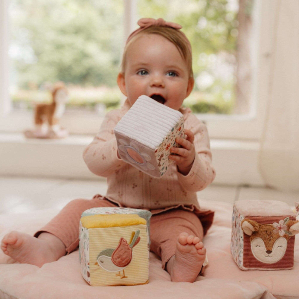 Little Dutch Σετ Παιχνιδιού με Υφασμάτινους Κύβους Fairy Garden